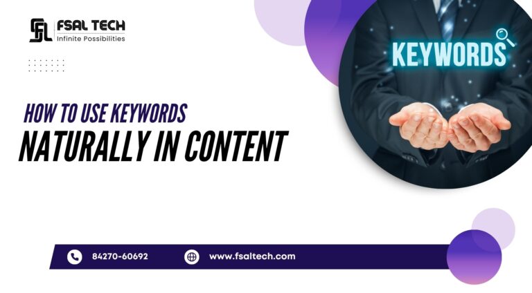 How to Use Keywords Naturally in Content
